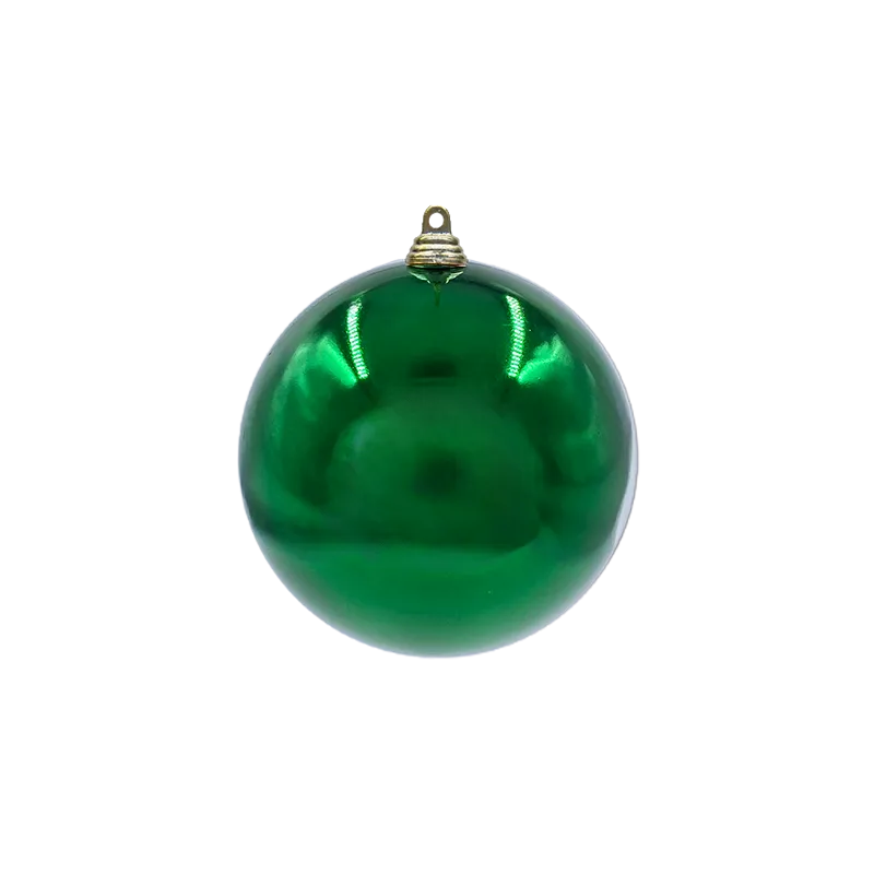 Bauble Shiny Green 100mm
