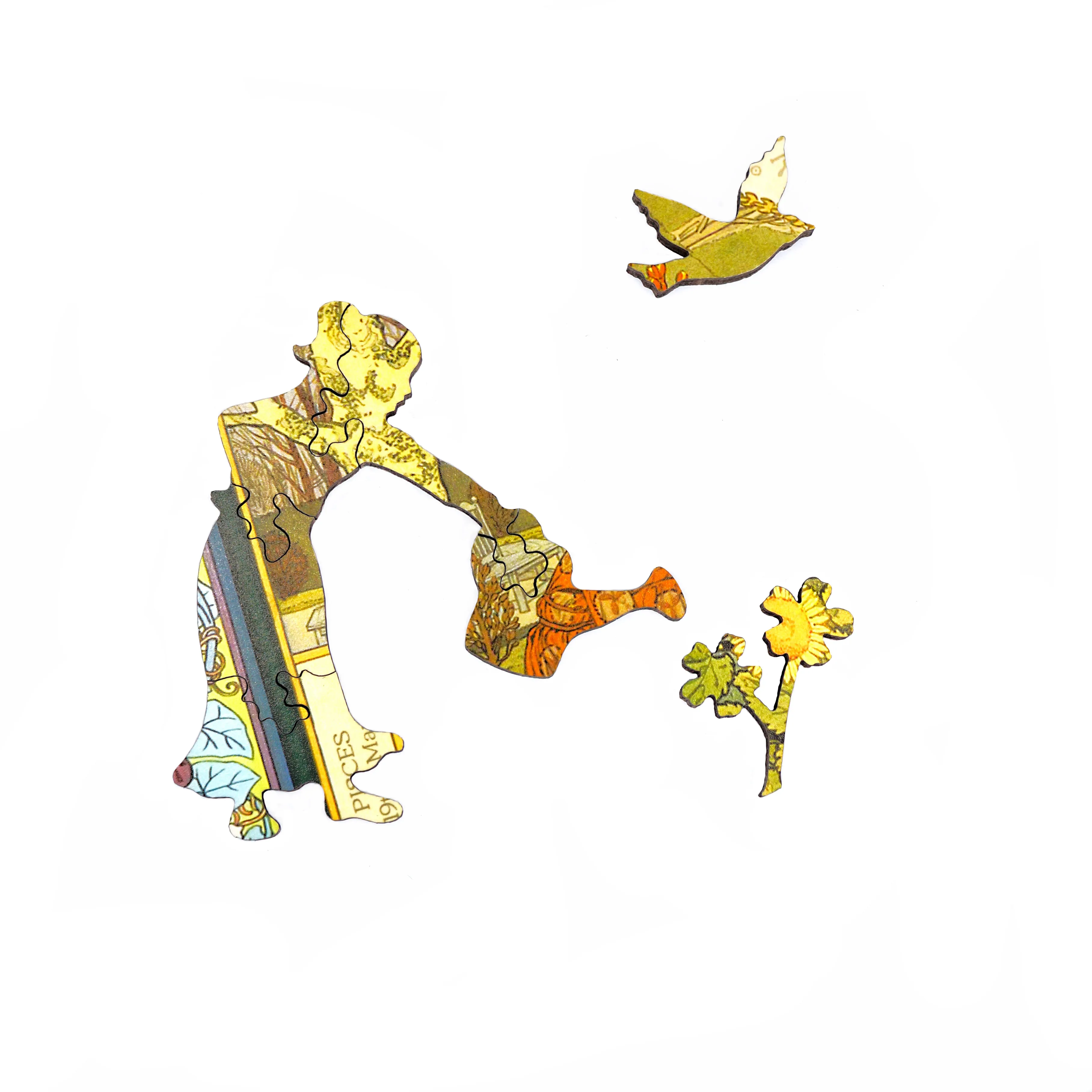 Calendar Girls (500 Piece Wooden Jigsaw Puzzle)