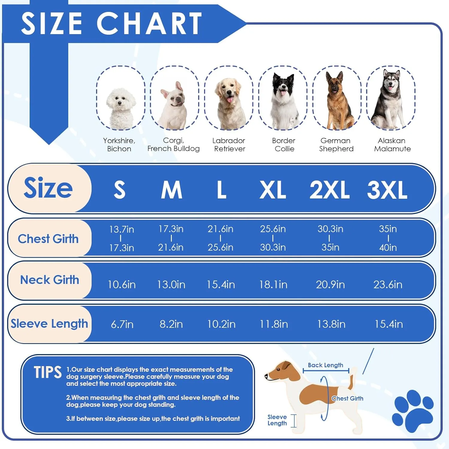 Dog Recovery Sleeves for Front Legs - Prevent Licking, Breathable, Grey L Size