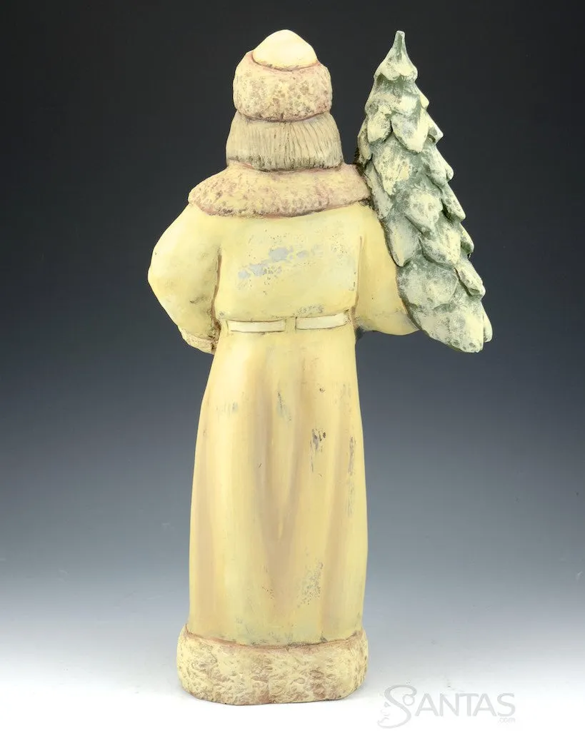 Ed Pribyl Arctic White Christmas Pine Santa 16 inch