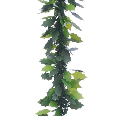 Green Holly Cut Tinsel