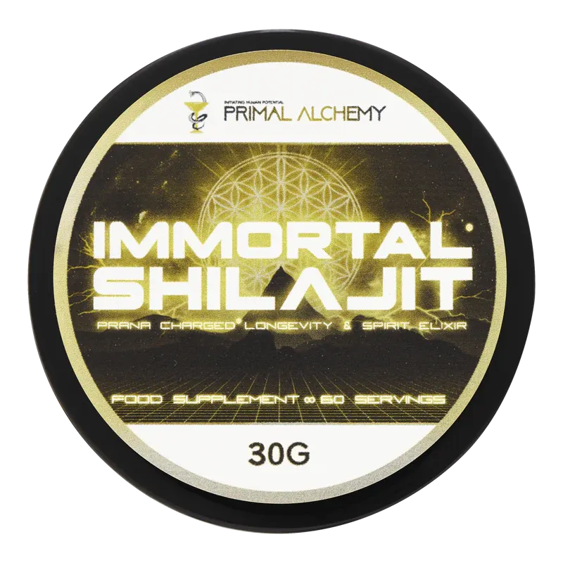 Immortal Shilajit 2.0 Himalayan Mineral Resin