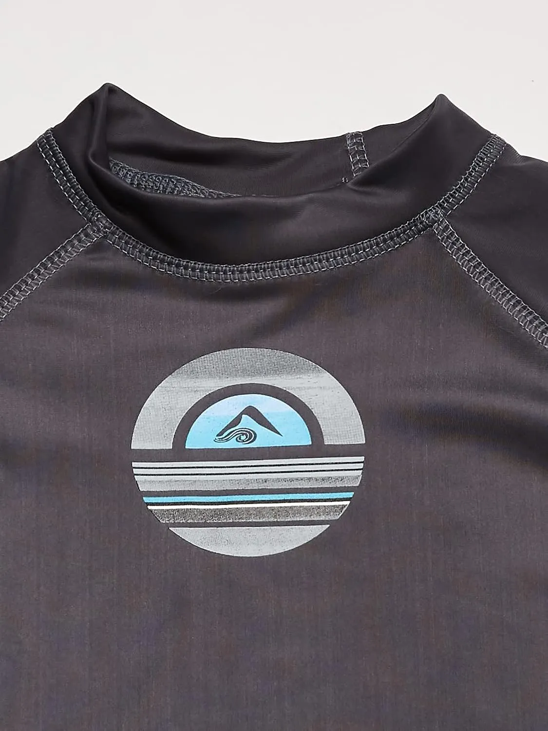 Kanu Surf Boys' Haywire UPF 50  Sun Protective Rashguard Swim Shirt