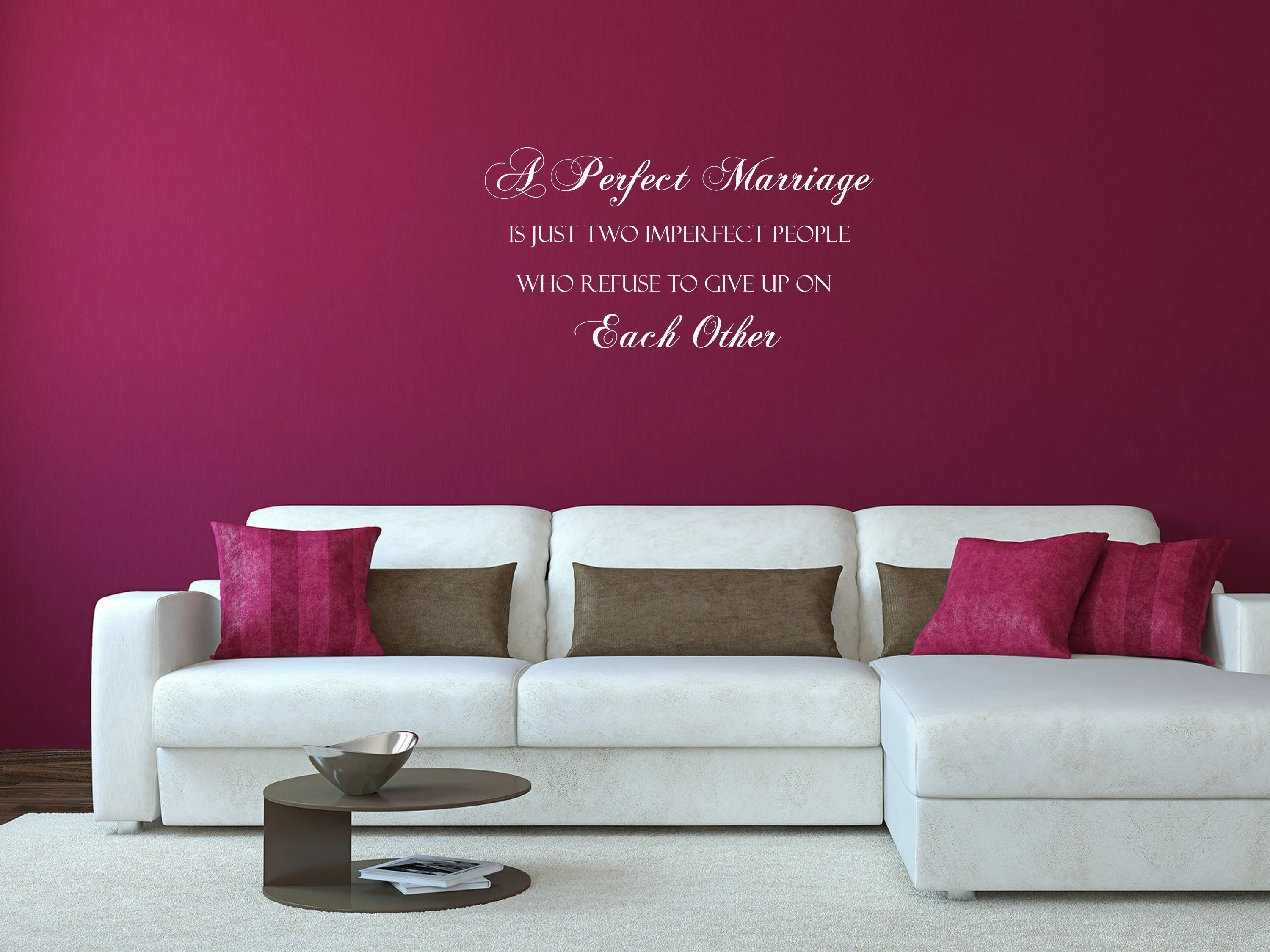 Perfect Marriage Vinyl Wall Decal