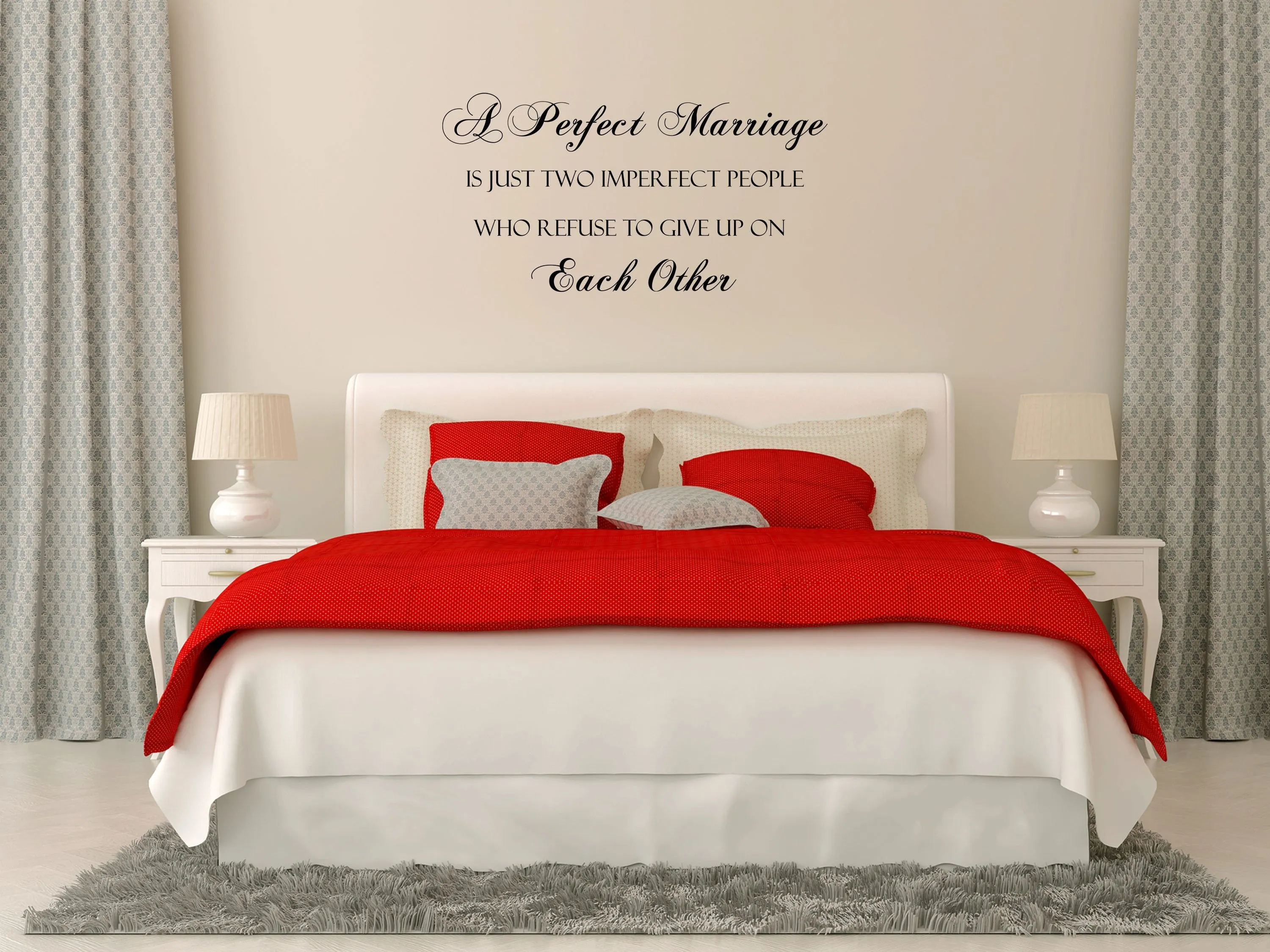 Perfect Marriage Vinyl Wall Decal
