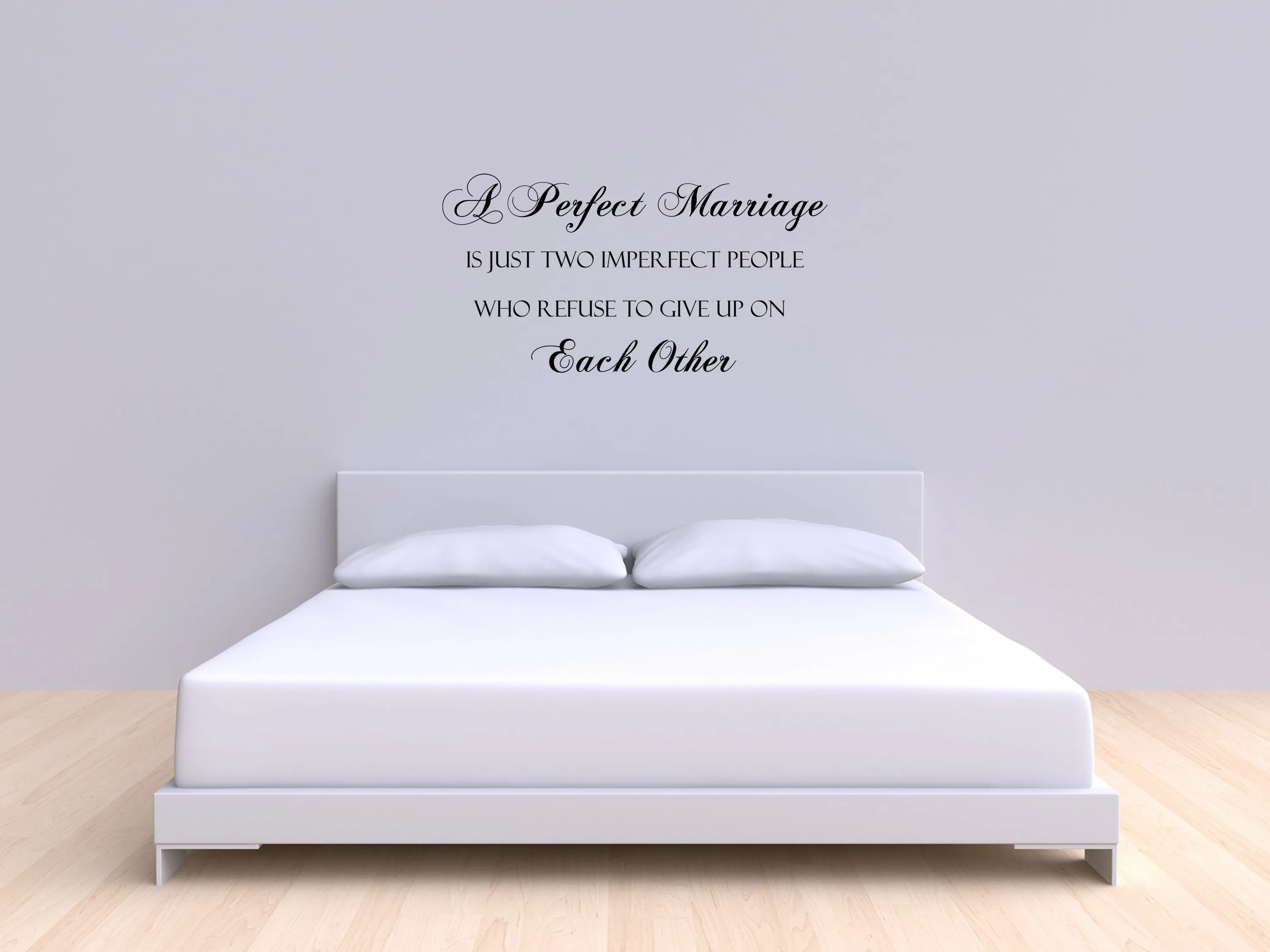 Perfect Marriage Vinyl Wall Decal