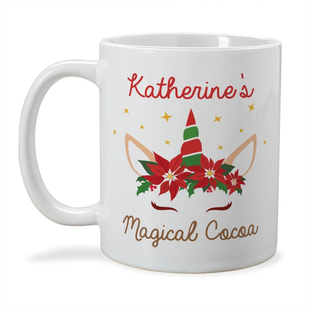 Personalized Unicorn Magical Cocoa Mug