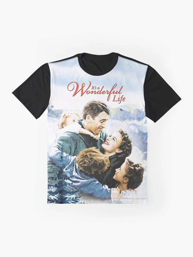 "It's a Wonderful Life" Classic Movie Graphic T-Shirt