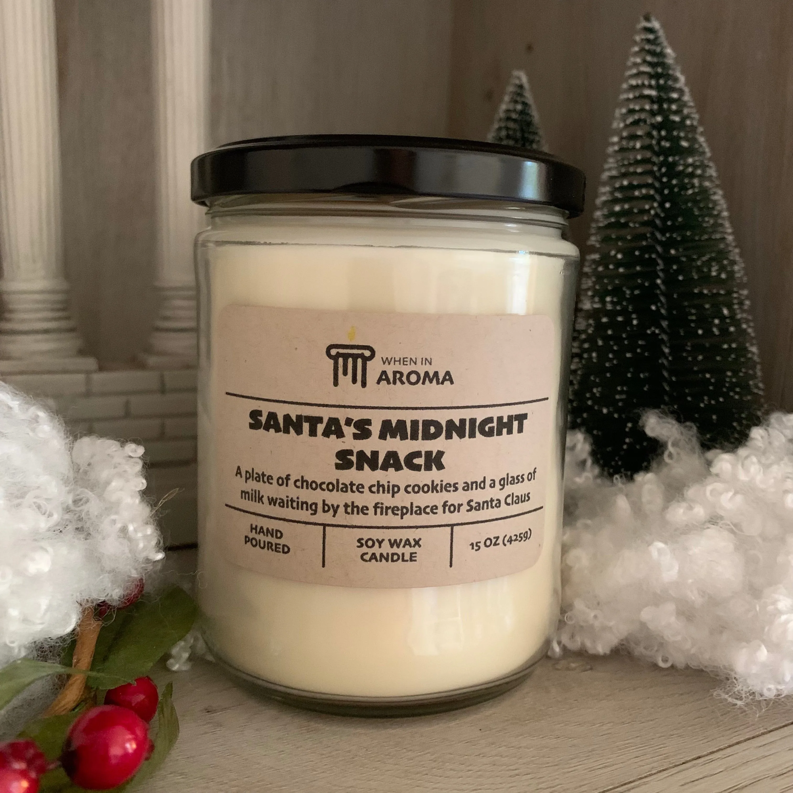 Santa's Midnight Snack Soy Candle