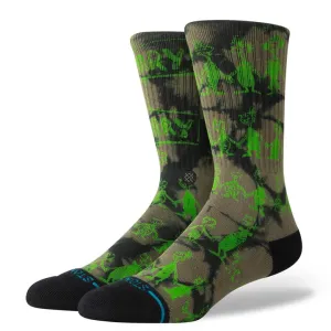 Stance Adult Christmas Down In Whoville Grinch Socks