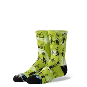 Stance Kids Christmas Down In Whoville Grinch Socks