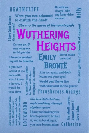Wuthering Heights (Word Cloud Classics) Flexibound  July 1, 2025
