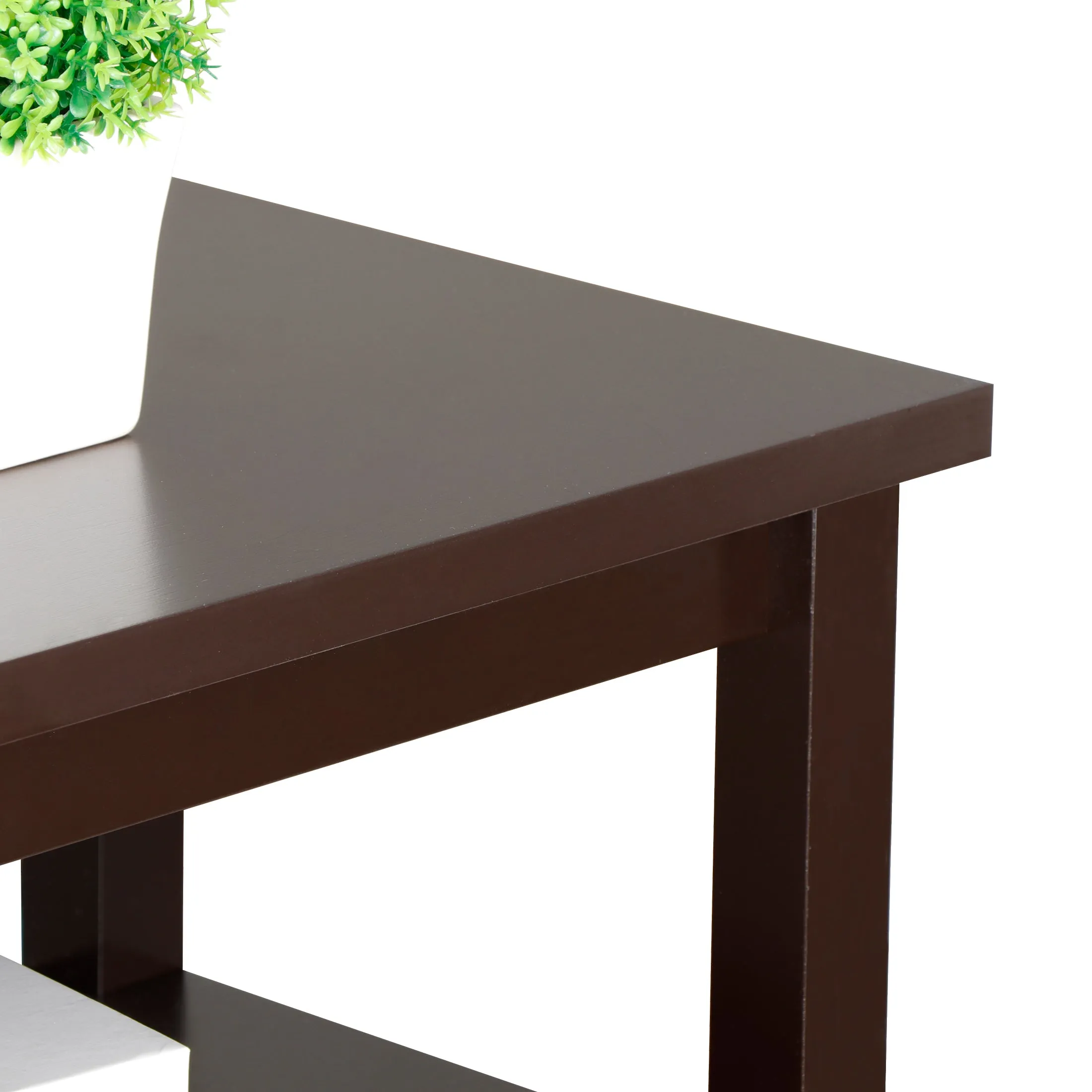 ZENY™  Narrow End Table Slim Sofa Side Table with 2 Drawer